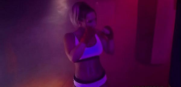  Booty Boxer Cali Carter assfucked after sweaty training